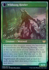 Howlpack Piper // Wildsong Howler [Innistrad: Crimson Vow Prerelease Promos] | Good Games Morley