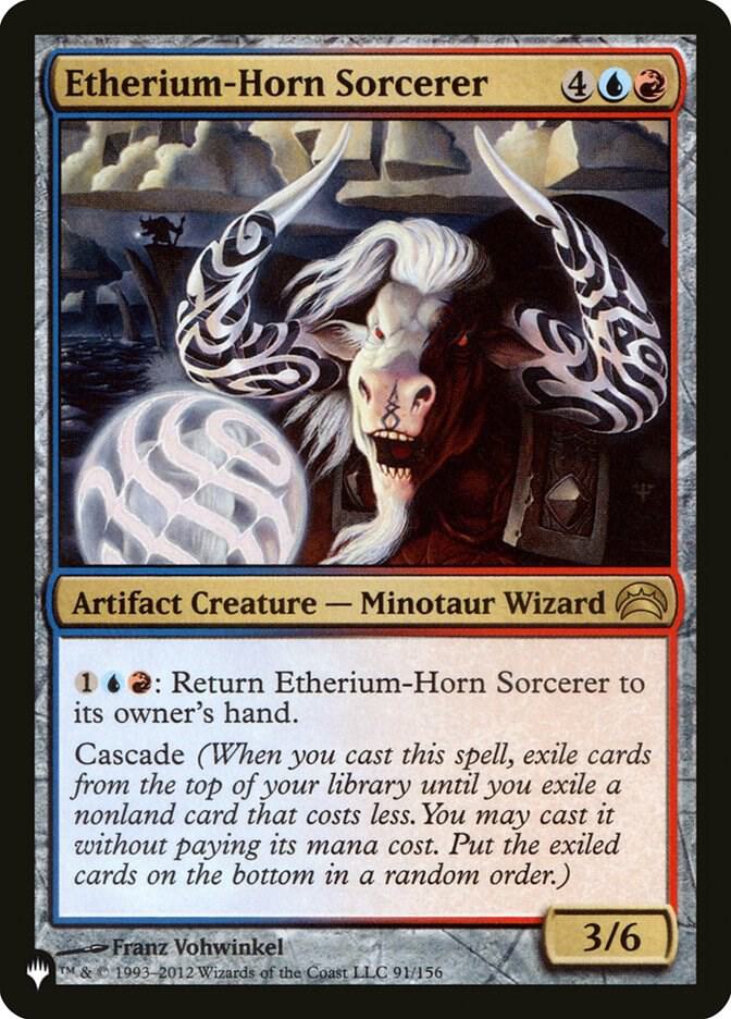 Etherium Horn Sorcerer PC2-91/5075 (The List Reprints)  | Good Games Morley