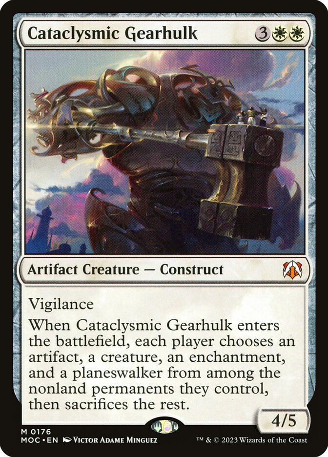 Cataclysmic Gearhulk 176/444 (Commander: March of the Machine)  | Good Games Morley