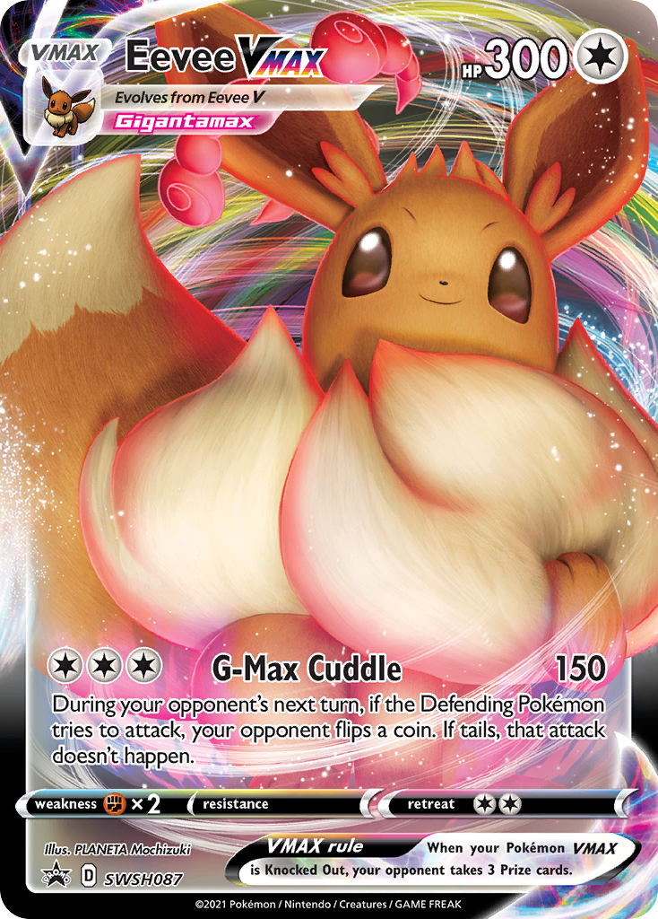 Eevee VMAX (SWSH087) [Sword & Shield: Black Star Promos] | Good Games Morley