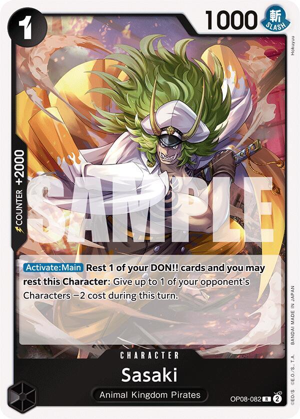 Sasaki OP08-082 (Two Legends)  - Foil | Good Games Morley