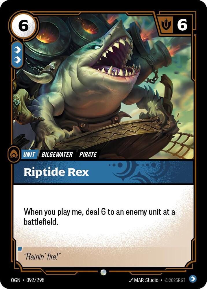 Riptide Rex 092/298 (Origins)  | Good Games Morley