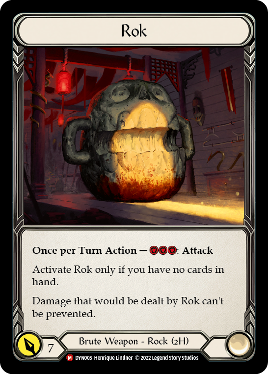 Rok [DYN005] (Dynasty)  Rainbow Foil | Good Games Morley
