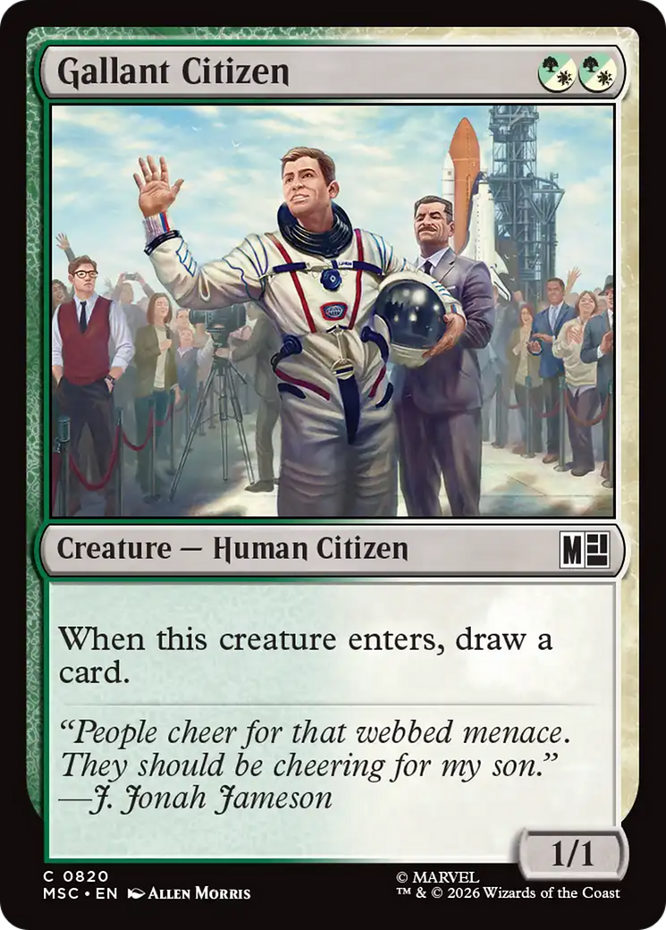 Gallant Citizen [Marvel Super Heroes Commander] | Good Games Morley