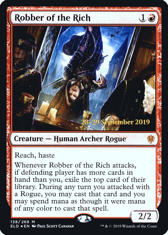 Robber of the Rich [Throne of Eldraine Prerelease Promos] | Good Games Morley