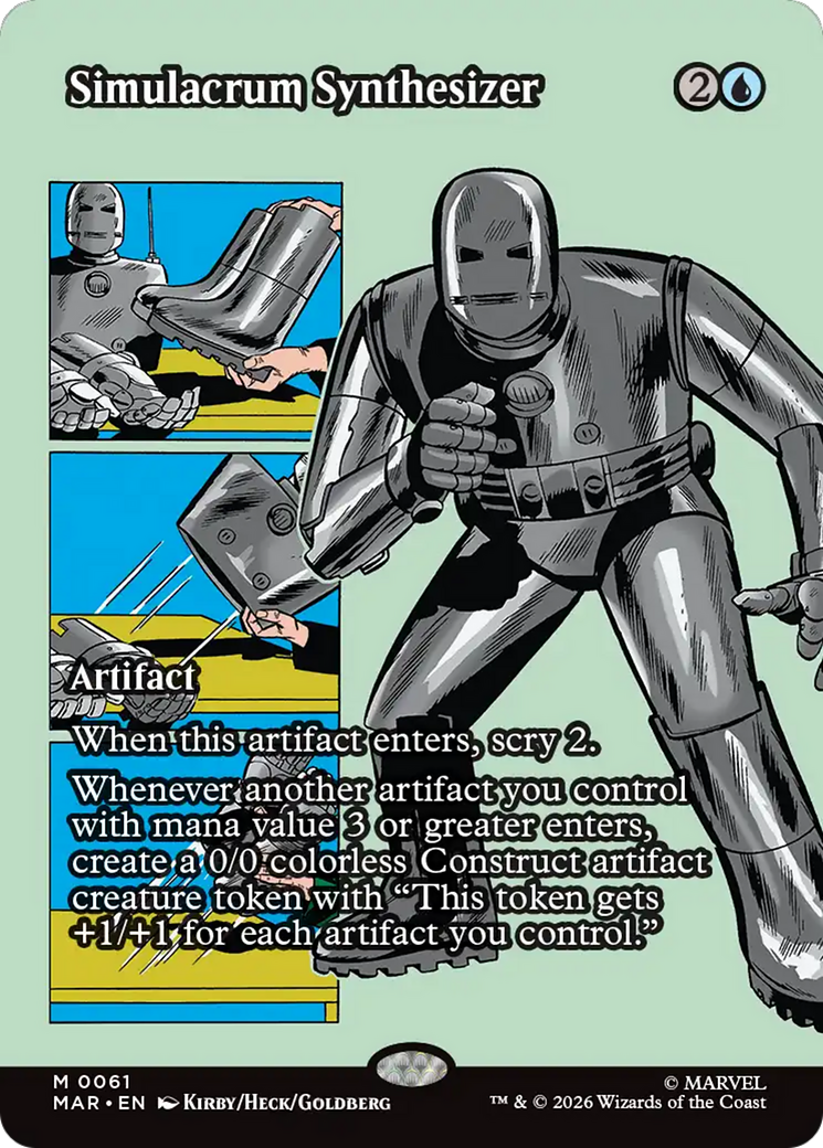 Simulacrum Synthesizer (Borderless) [Marvel Universe: Eternal-Legal] | Good Games Morley