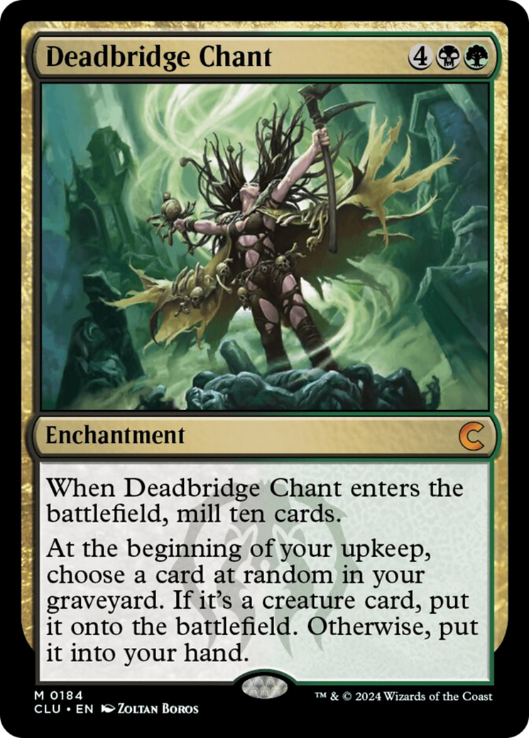 Deadbridge Chant [Ravnica: Clue Edition] | Good Games Morley