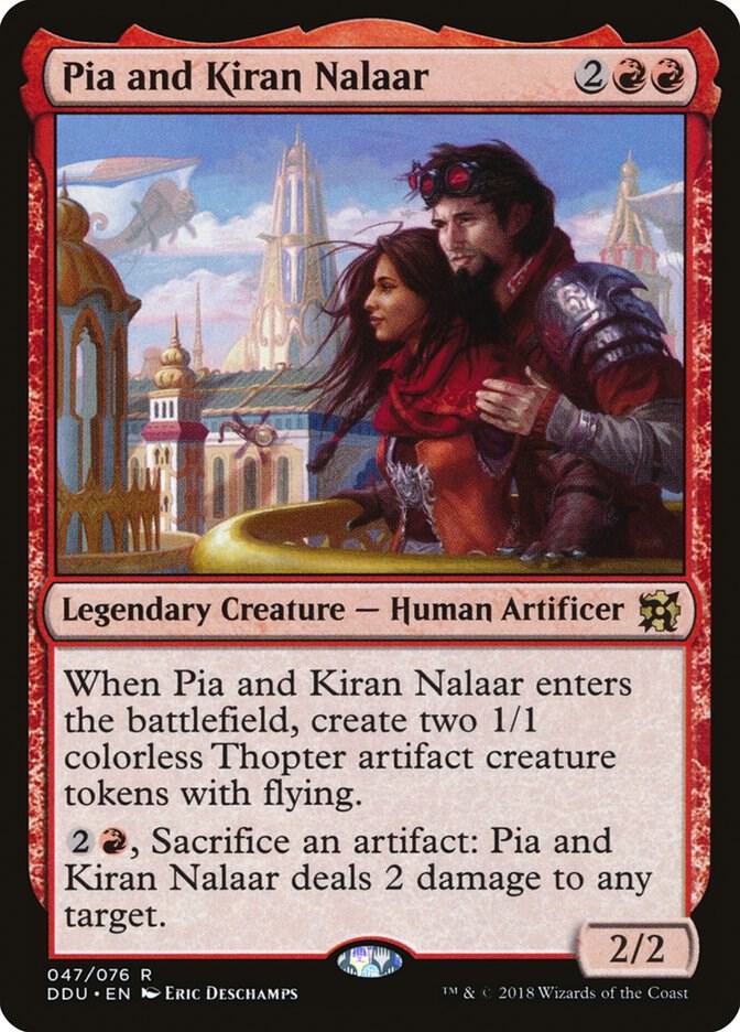Pia and Kiran Nalaar 47/76 (Duel Decks: Elves vs. Inventors)  | Good Games Morley