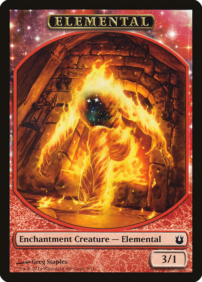 Elemental Token [Born of the Gods Tokens] | Good Games Morley