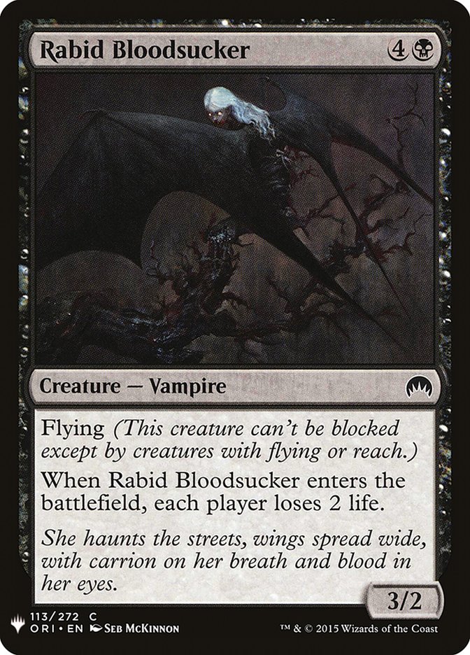 Rabid Bloodsucker [Mystery Booster] | Good Games Morley