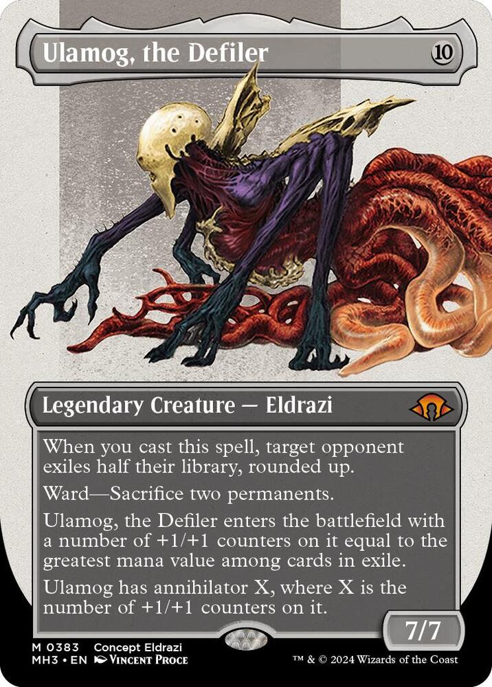 Ulamog, the Defiler 383 (Modern Horizons 3)  - Borderless | Good Games Morley