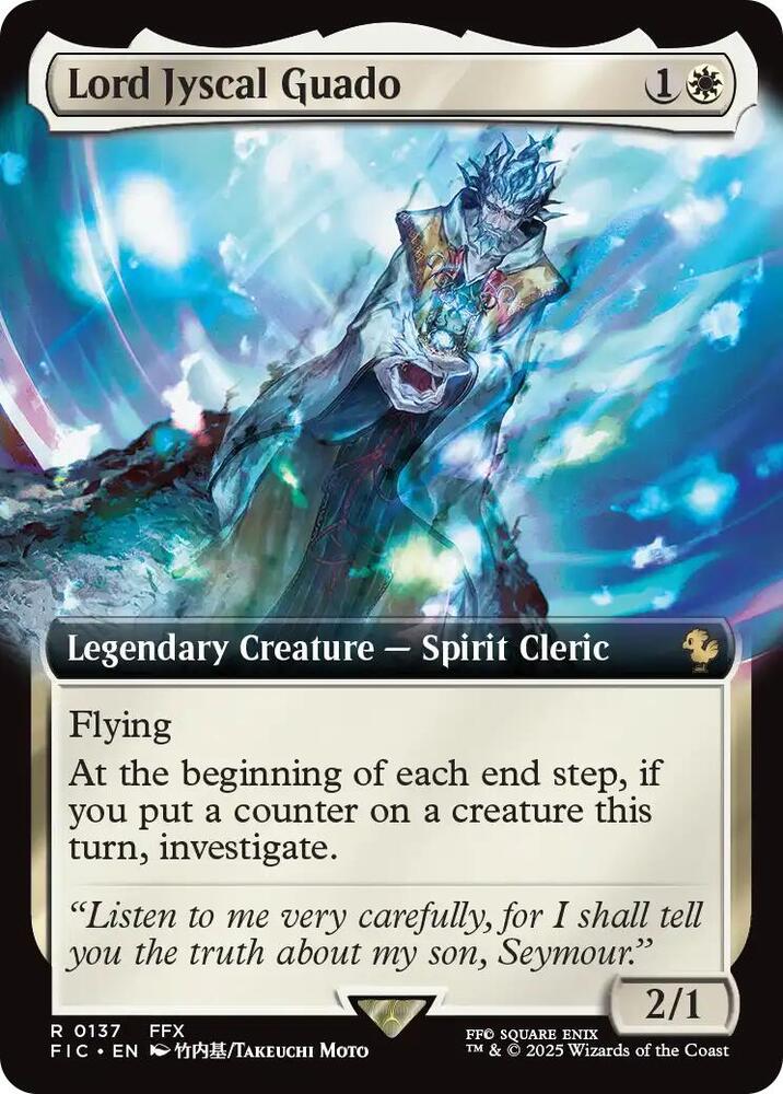 Lord Jyscal Guado 137 (Commander: FINAL FANTASY)  - Extended Art | Good Games Morley