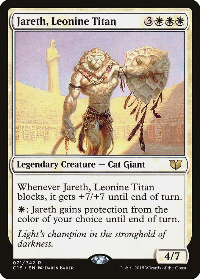 Jareth, Leonine Titan 71/342 (Commander 2015)  | Good Games Morley
