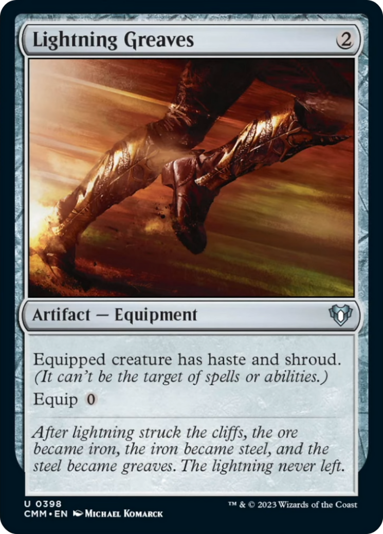 Lightning Greaves [Commander Masters] | Good Games Morley