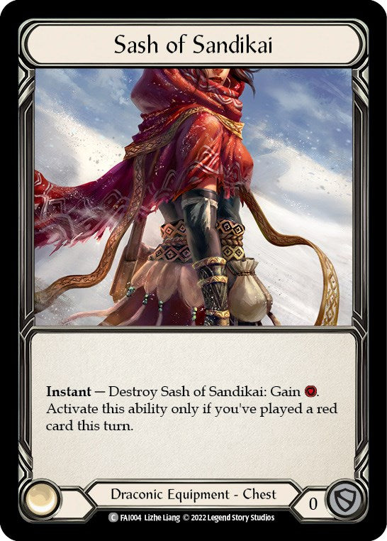 Sash of Sandikai [FAI004] (Uprising Fai Blitz Deck) | Good Games Morley