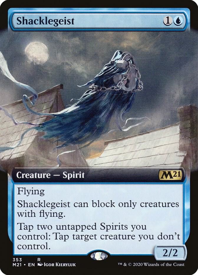 Shacklegeist 353/274 (Core Set 2021)  - Extended Art Foil | Good Games Morley
