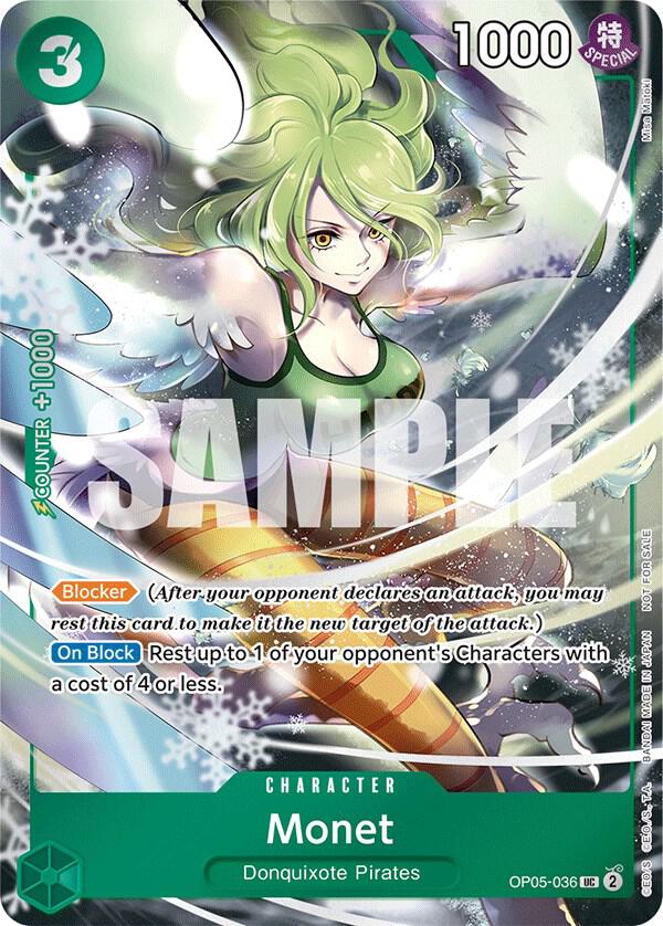 Monet (Event Pack Vol.3) OP05-036 (One Piece Promotion Cards)  - Foil | Good Games Morley
