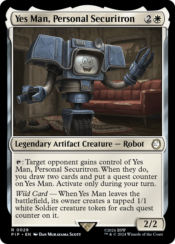 Yes Man, Personal Securitron [Fallout] | Good Games Morley