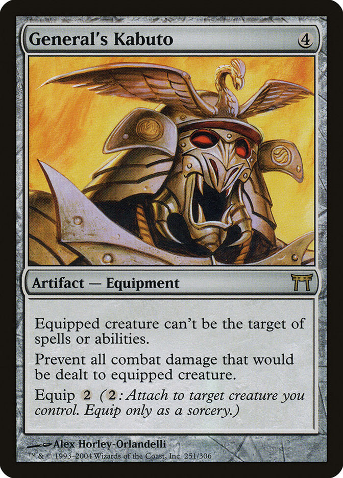 General's Kabuto 251/306 (Champions of Kamigawa)  - Foil | Good Games Morley