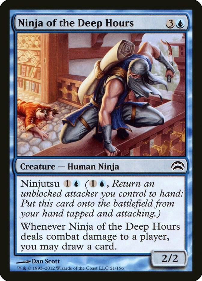Ninja of the Deep Hours 21/156 (Planechase 2012)  | Good Games Morley