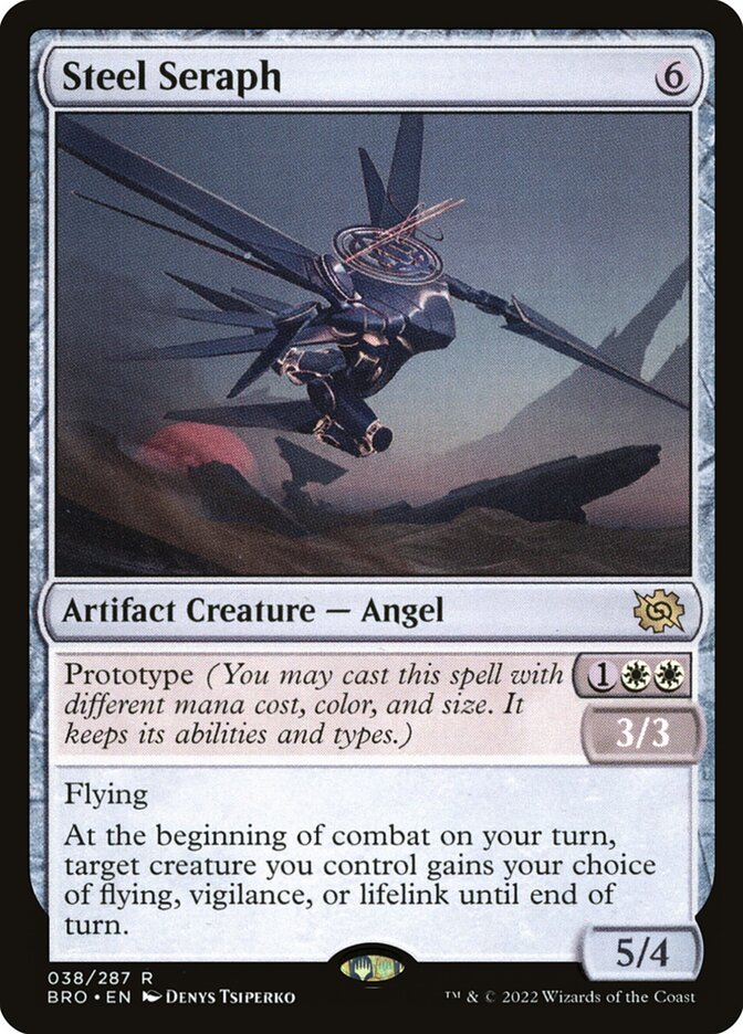 Steel Seraph 38 (The Brothers' War)  - Foil | Good Games Morley