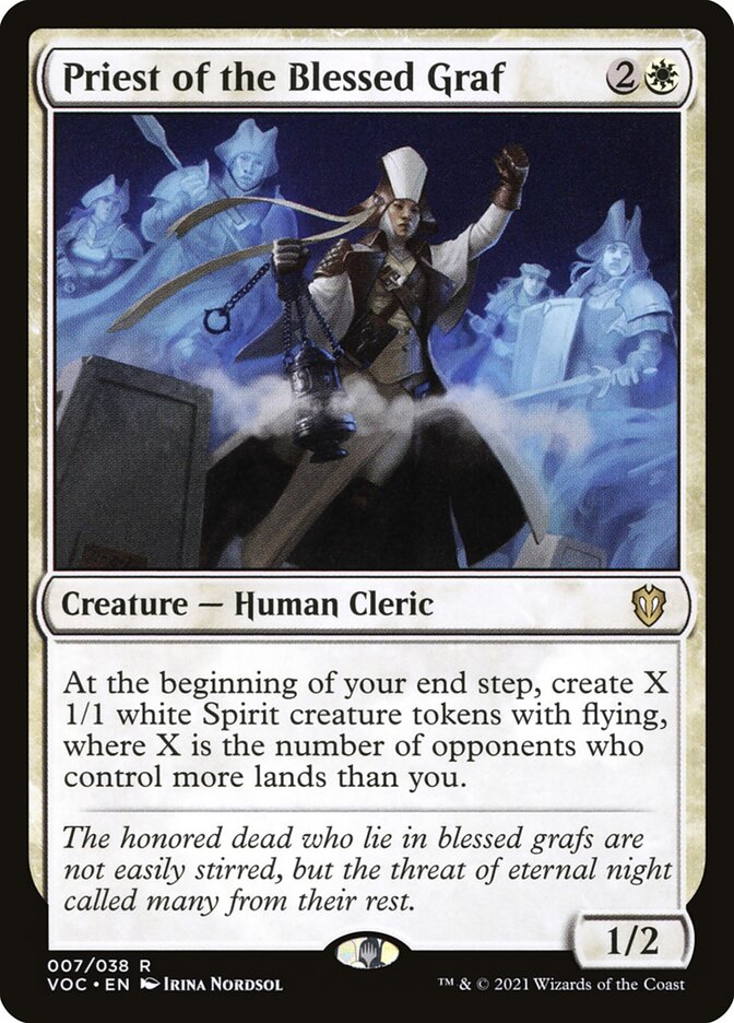 Priest of the Blessed Graf 7/38 (Commander: Innistrad: Crimson Vow)  | Good Games Morley