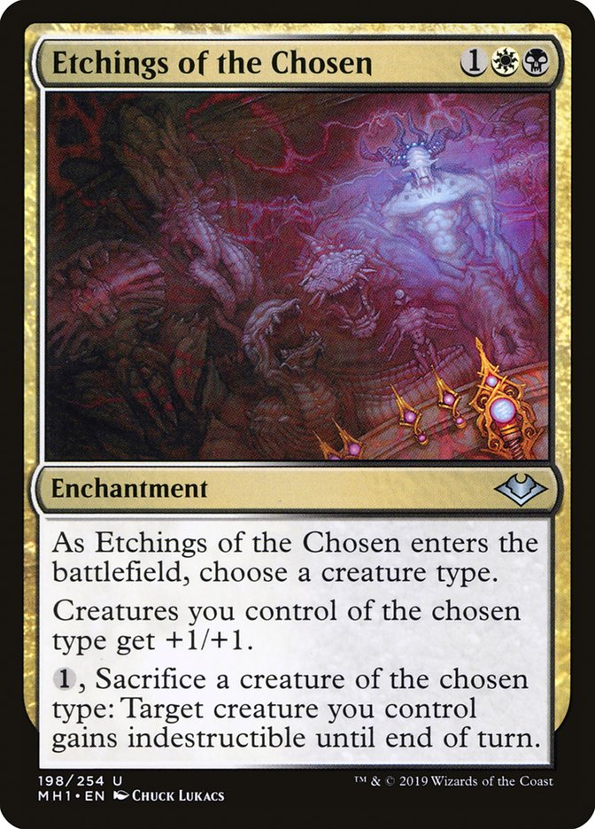 Etchings of the Chosen [Modern Horizons] | Good Games Morley