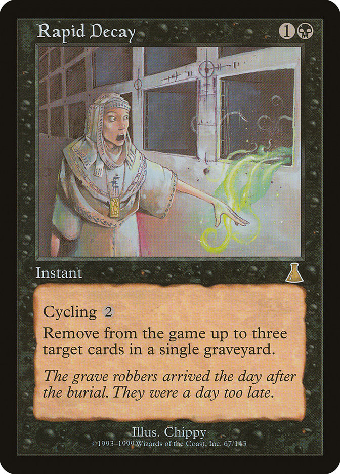 Rapid Decay 67/143 (Urza's Destiny)  | Good Games Morley