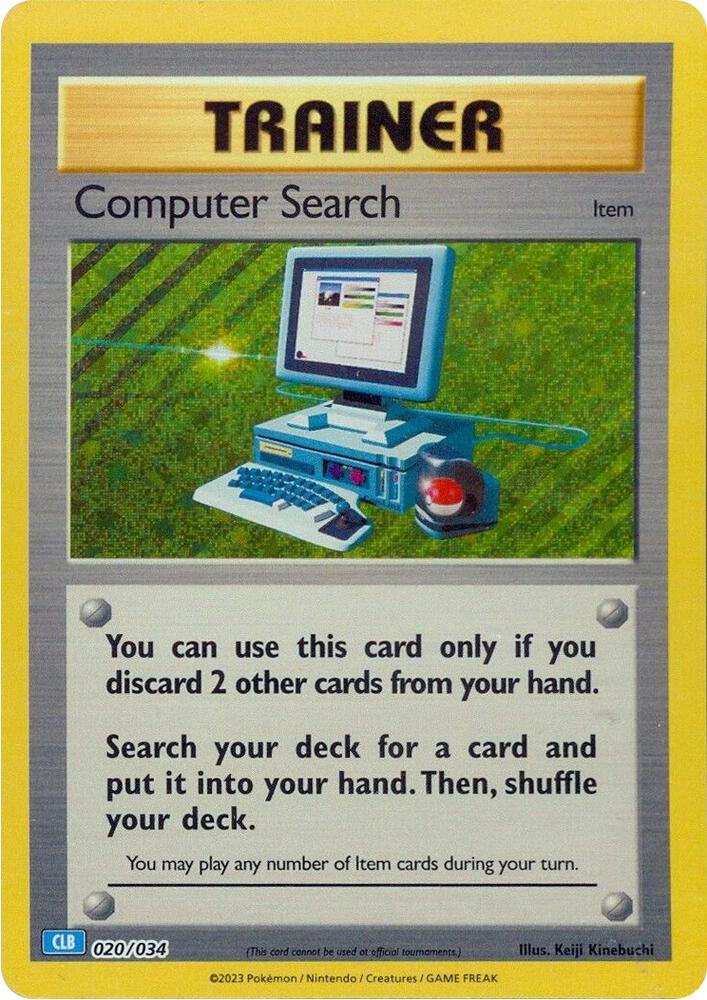 Computer Search CLB 020/034 (Trading Card Game Classic)  - Holofoil | Good Games Morley