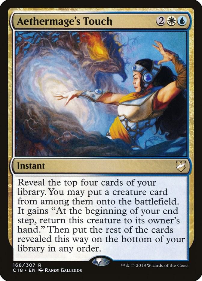Aethermage's Touch 168/307 (Commander 2018)  | Good Games Morley