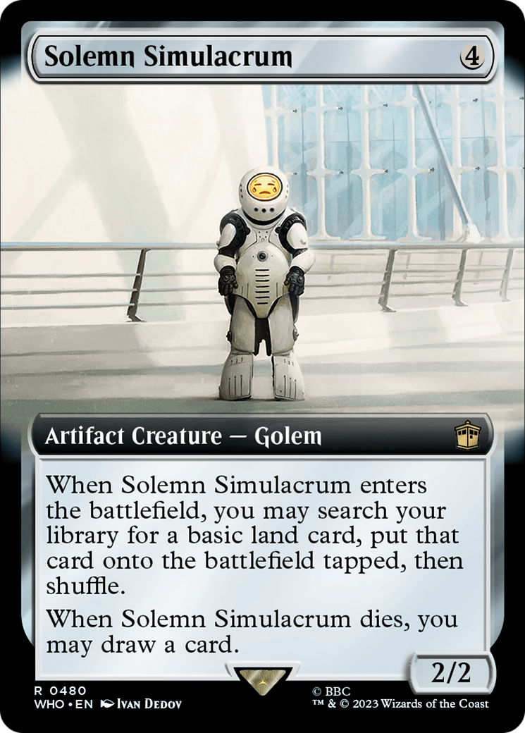 Solemn Simulacrum (Extended Art) [Doctor Who] | Good Games Morley