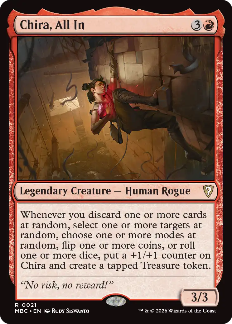 Chira, All In [Mystery Booster: Commander Edition] | Good Games Morley