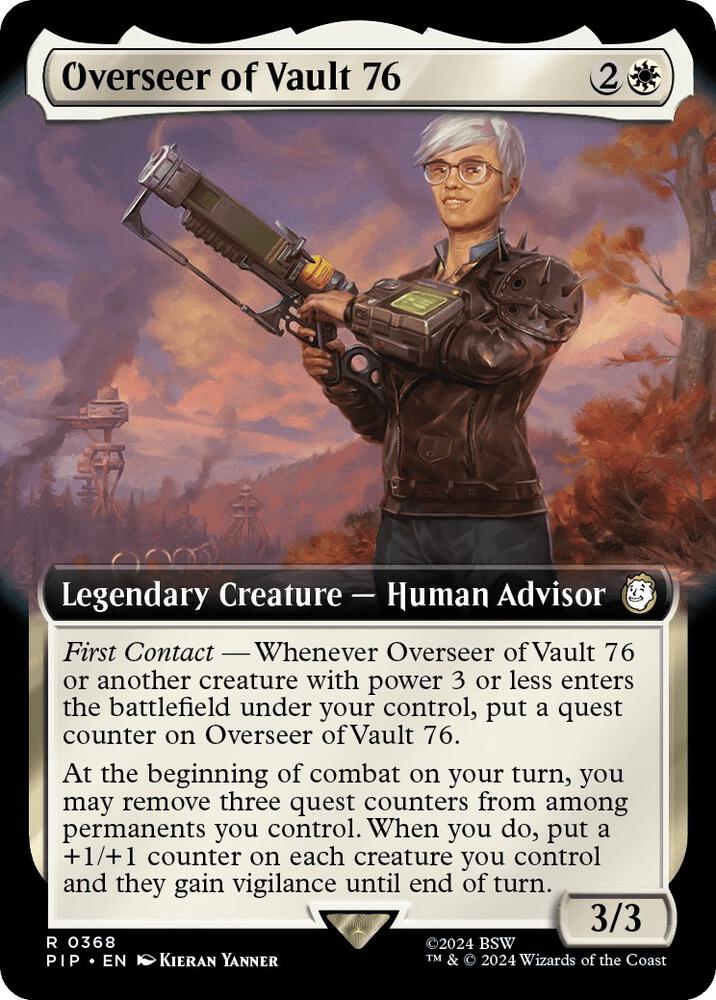 Overseer of Vault 76 368/326 (Universes Beyond: Fallout)  - Extended Art | Good Games Morley