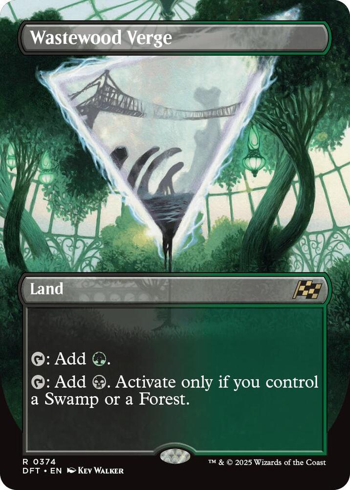 Wastewood Verge Borderless 374 (Aetherdrift)  - Borderless | Good Games Morley