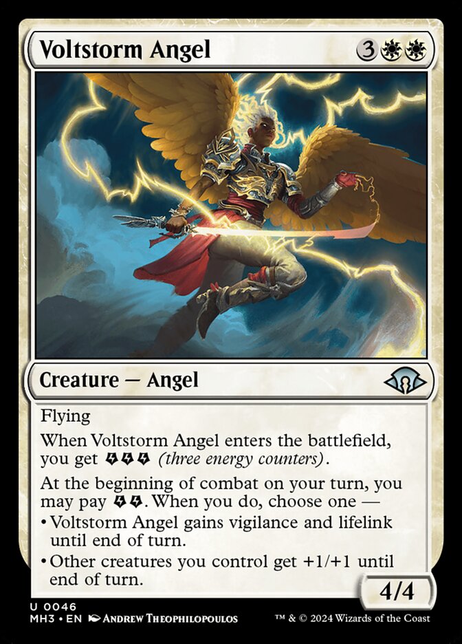 Voltstorm Angel 46/319 (Modern Horizons 3)  | Good Games Morley