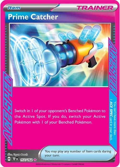 Prime Catcher 157/162 (SV05: Temporal Forces)  - Holofoil | Good Games Morley