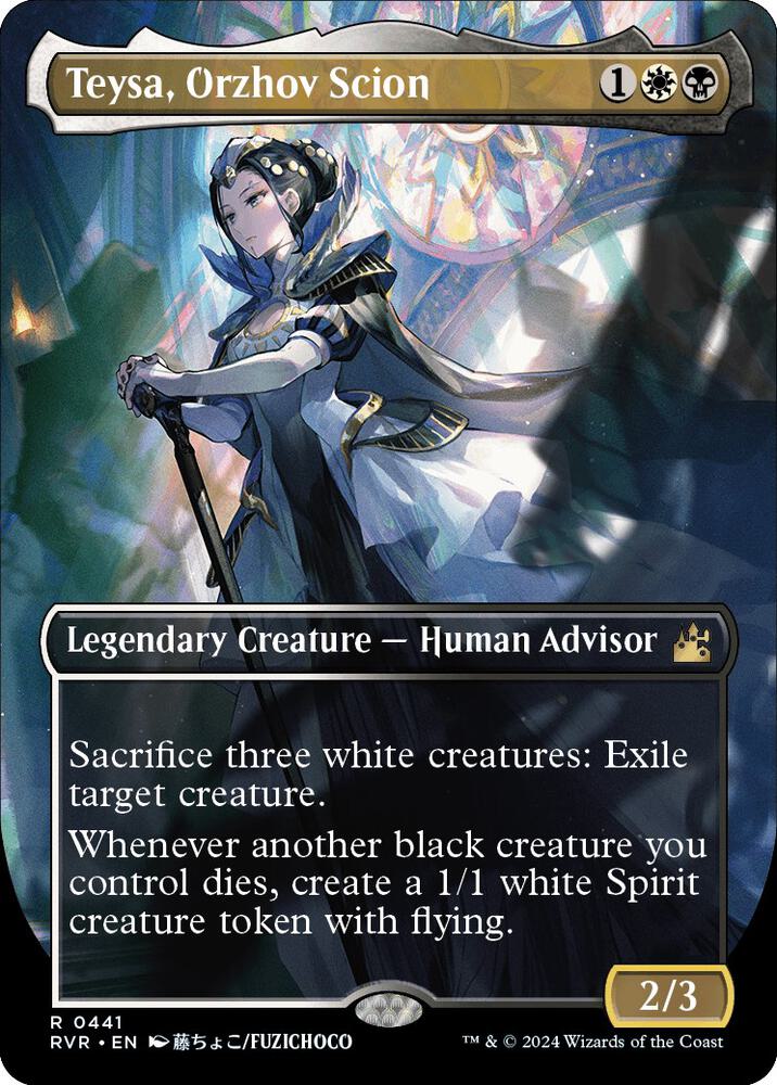 Teysa, Orzhov Scion 441/291 (Ravnica Remastered)  - Borderless | Good Games Morley