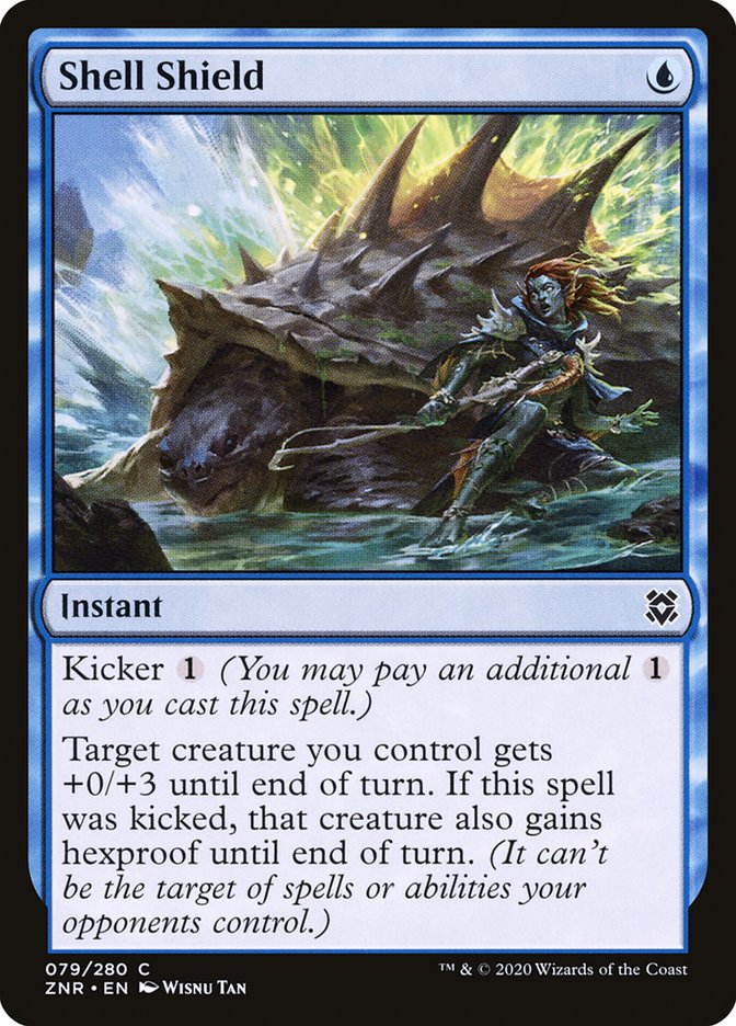 Shell Shield 79/280 (Zendikar Rising)  | Good Games Morley
