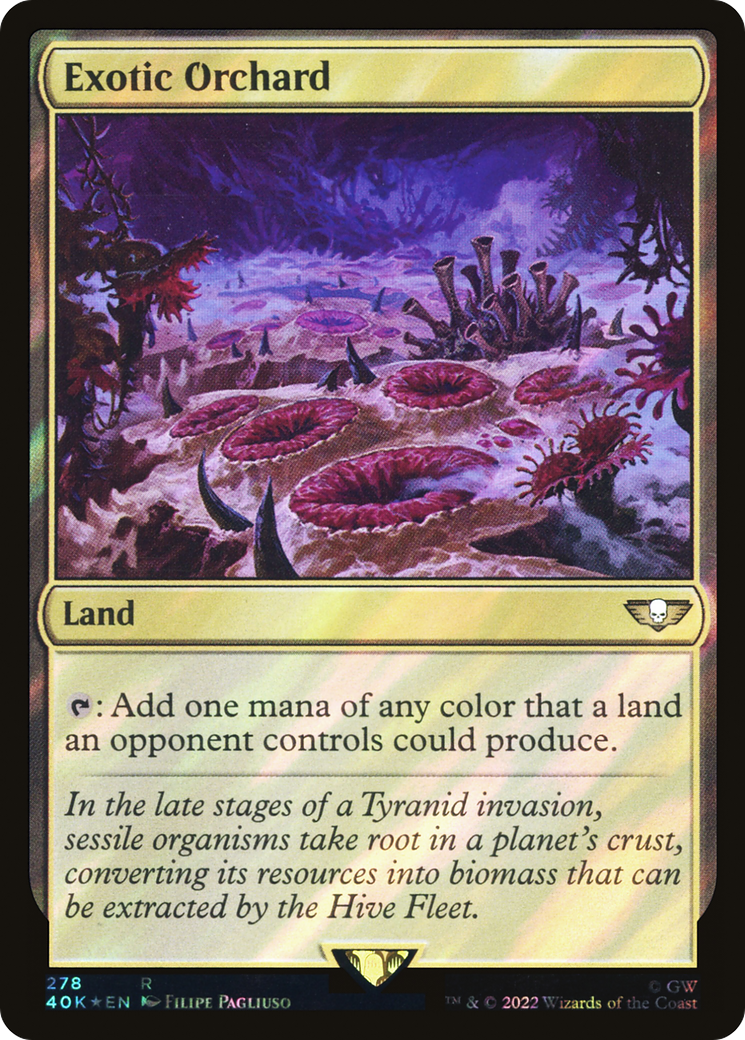 Exotic Orchard (Surge Foil) [Marvel Super Heroes Commander] | Good Games Morley