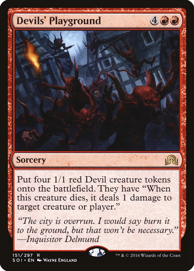 Devils' Playground 151/297 (Shadows over Innistrad)  | Good Games Morley