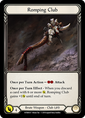 Dawnblade // Romping Club [WTR115-T // WTR003-T] (Welcome to Rathe)  Alpha Print Normal | Good Games Morley