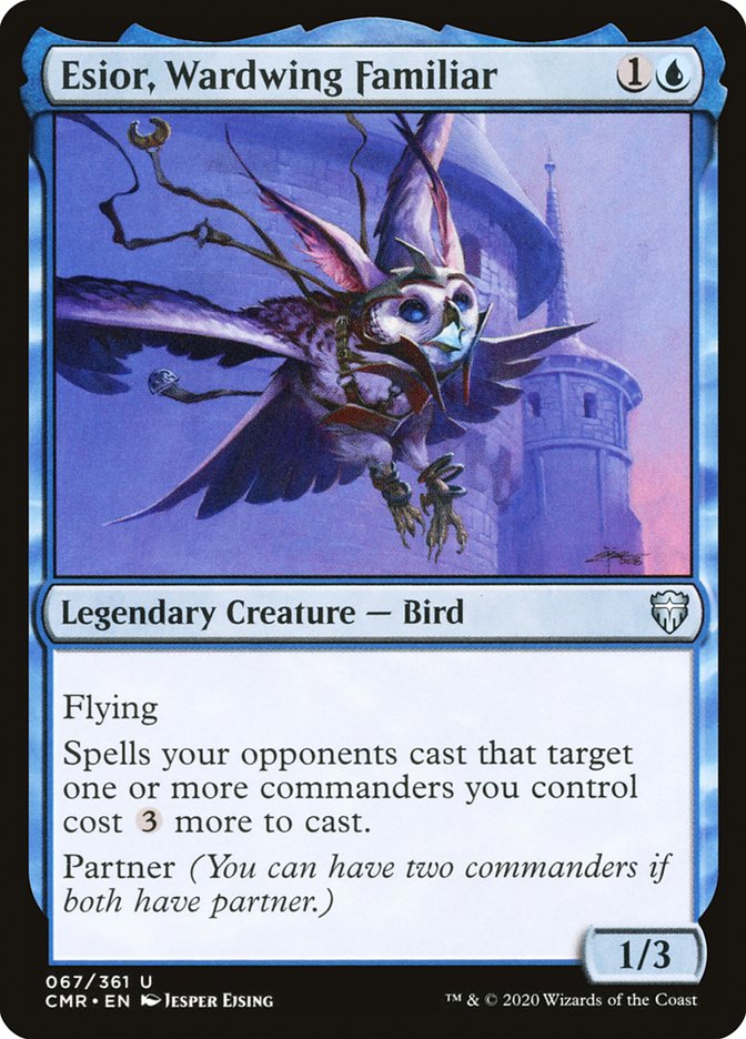Esior, Wardwing Familiar 67 (Commander Legends)  - Foil | Good Games Morley