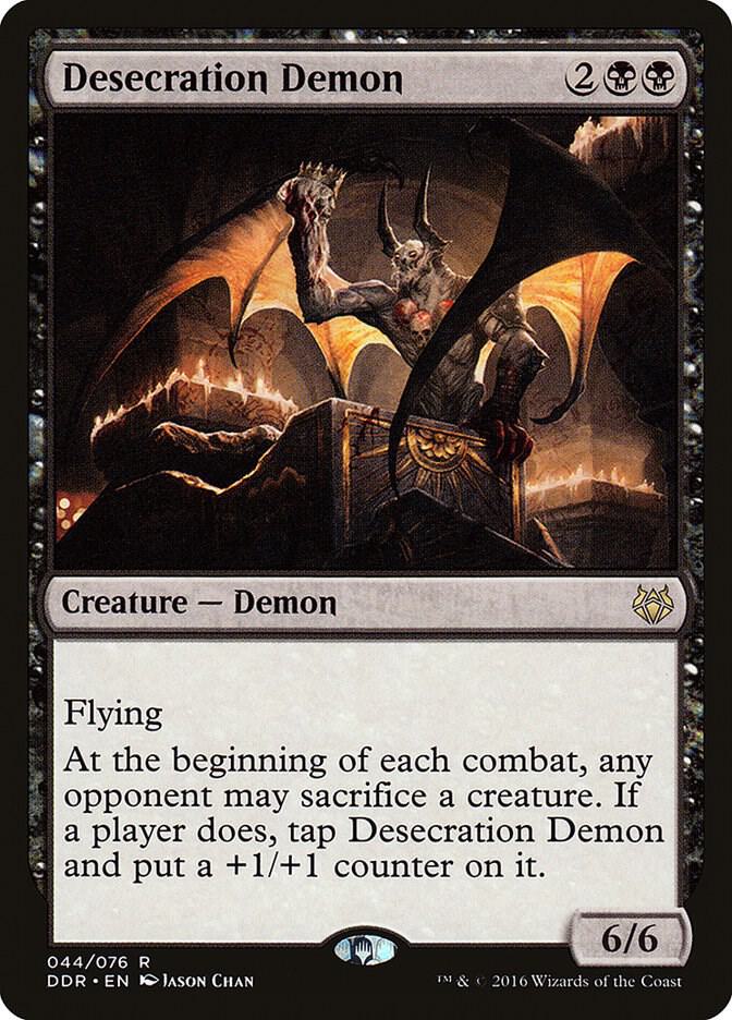 Desecration Demon 44/76 (Duel Decks: Nissa vs. Ob Nixilis)  | Good Games Morley