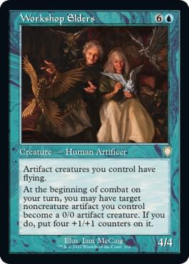 Workshop Elders Retro Frame 102/40 (Commander: The Brothers' War)  | Good Games Morley