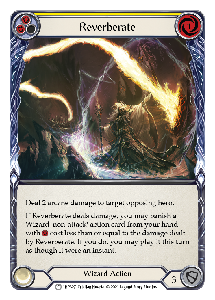 Reverberate (Yellow) [1HP327] (History Pack 1) | Good Games Morley