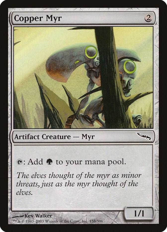 Copper Myr 158/306 (Mirrodin)  | Good Games Morley