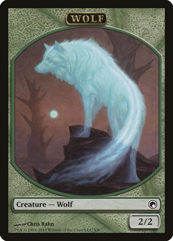Wolf Token [Scars of Mirrodin Tokens] | Good Games Morley