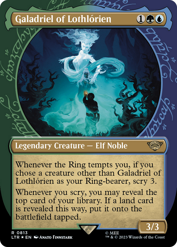 Galadriel of Lothlorien (Showcase) (Surge Foil) [The Lord of the Rings: Tales of Middle-Earth] | Good Games Morley