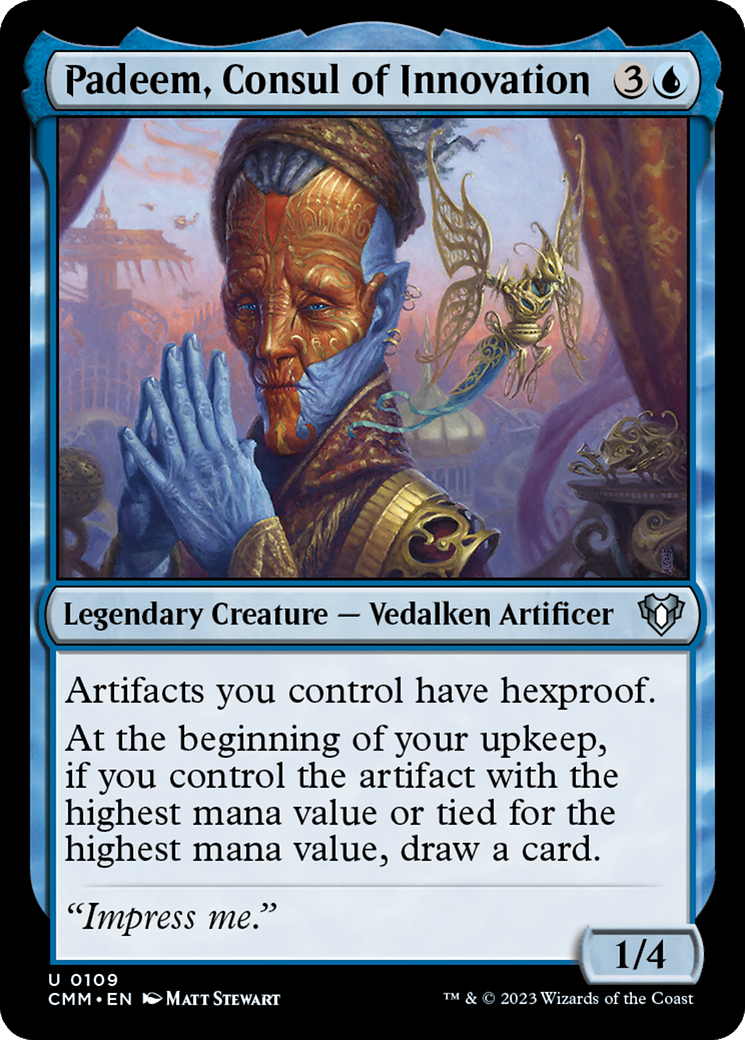 Padeem, Consul of Innovation [Commander Masters] | Good Games Morley