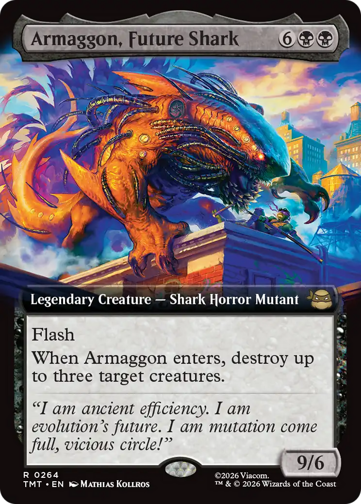 Armaggon, Future Shark (Extended Art) [Teenage Mutant Ninja Turtles] | Good Games Morley